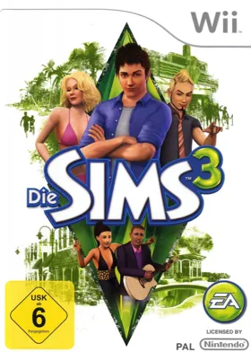 The Sims 3 box cover front